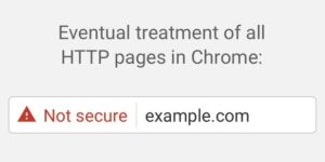 2 Chrome HTTPS Certificato SSL 2018 300x150